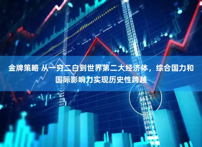 金牌策略 从一穷二白到世界第二大经济体，综合国力和国际影响力实现历史性跨越